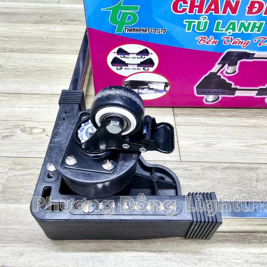 Chân kệ chân đế tủ lạnh máy giặt có bánh xe
