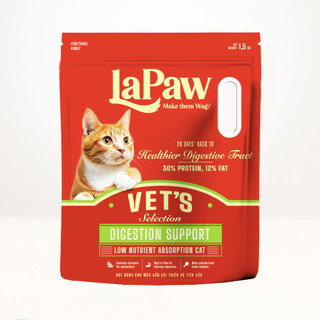 Hạt Dành Cho Mèo LaPaw Bổ Sung Protein Chất Xơ Lợi Khuẩn Tốt Cho Mèo Lớn Mèo Con 1.5KG