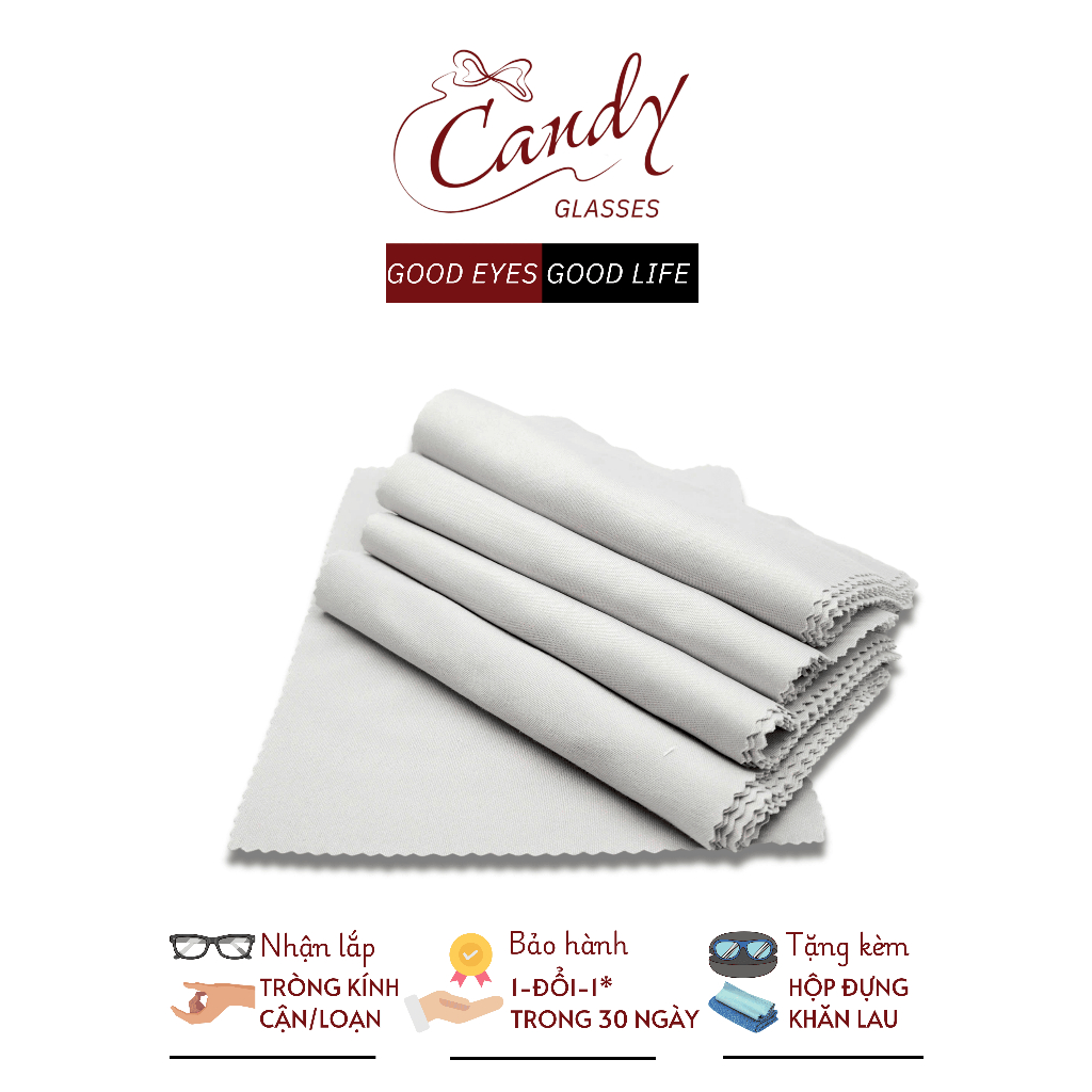 Khăn lau kính chuyên dụng – Kính mắt Candy