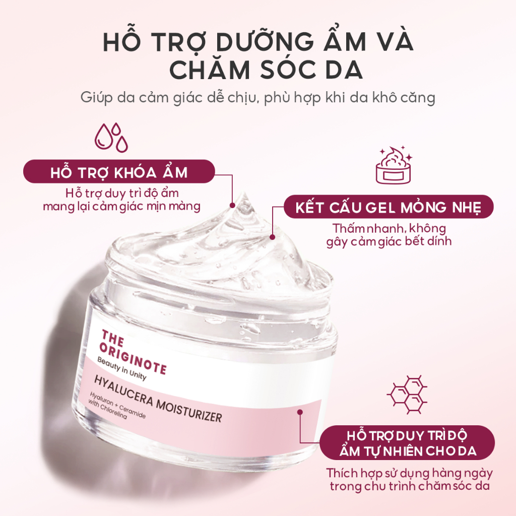 [MUA 2 TẶNG 1] Combo Kem Dưỡng và Thanh Lăn Mặt Nạ Đất Sét The Originote Sáng Da Dưỡng Ẩm hỗ trợ cải thiện mụn skincare