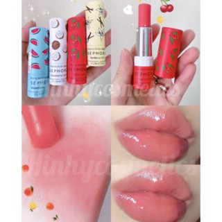 Son dưỡng môi tẩy da chết Sephora Collection Clean Lip Balm & Scrub: Môi mịn mượt, căng mọng