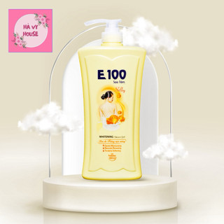 SỮA TẮM Trắng Da E100 Hoa Hồng 800g - Hàng Chính Hãng