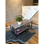 Bàn Trà Sofa HOLI Phòng Khách Mặt Bo Góc An Toàn, Có 2 Tầng Họa Tiết, Chân Sơn Tĩnh Điện Hàng Cao Cấp Bảo Hành 3 Nắm — ảnh 3