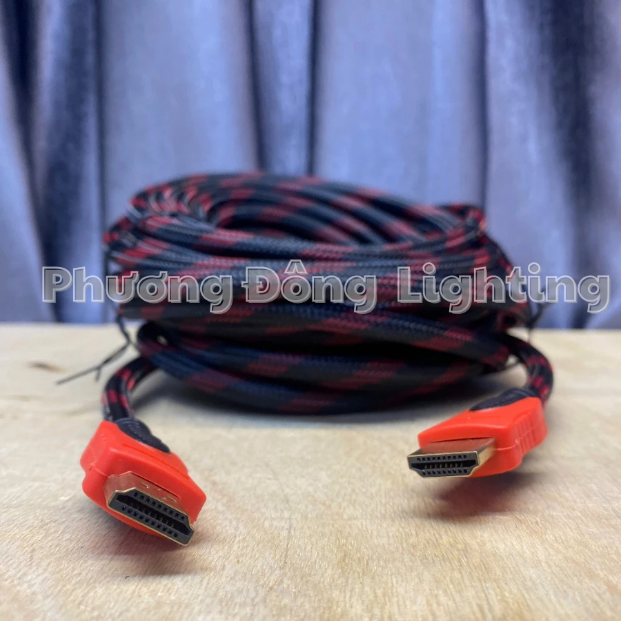 Dây Cáp HDMI Dây Tròn Dây Dẹp 10m - 15m - 20m Chuẩn HD1080
