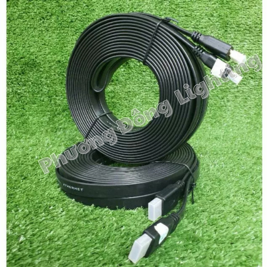 Dây Cáp HDMI Dây Tròn Dây Dẹp 10m - 15m - 20m Chuẩn HD1080