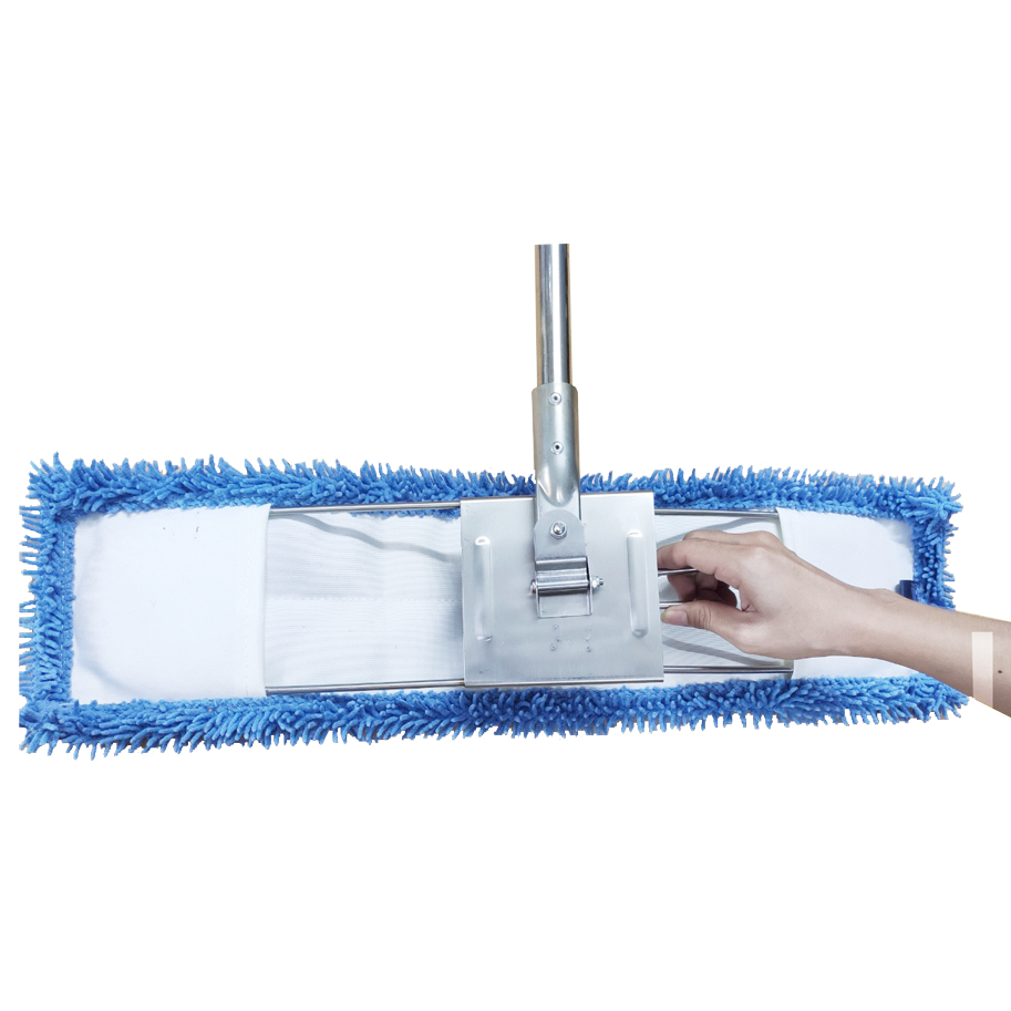 [HOẢ TỐC] Cây Lau Nhà Inox San Hô 60cm Homeinno Cán Rút Thu Ngắn 90cm Kéo Dài 145cm