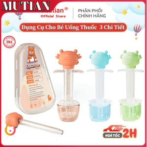 Dụng Cụ Cho Bé Uống Mutian 3 Chi Tiết - Uống Sữa - An Toàn - Chống Sặc - Dễ Sử Dụng - Tiện Lợi