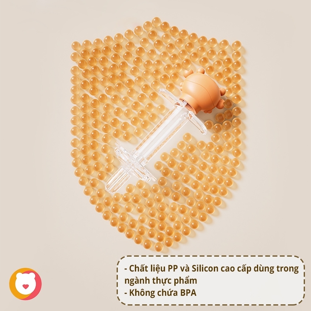 Dụng Cụ Cho Bé Uống Mutian 3 Chi Tiết - Uống Sữa - An Toàn - Chống Sặc - Dễ Sử Dụng - Tiện Lợi