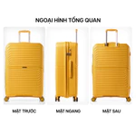 Vali Kéo MIA Du Lịch MIYO - Size 20/24 Inch, Nhựa PP Bền Bỉ, Hạn Chế Bể Vỡ,Khóa số, Bảo Hành Trọn Đời — ảnh 5