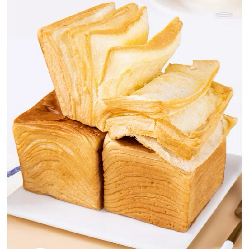 SET 6 Bánh Mì Ngàn Lớp Mini Bơ Sữa Nhiên Lợi/Ranli 80G, Bánh Gối Sandwich Ngàn Lớp