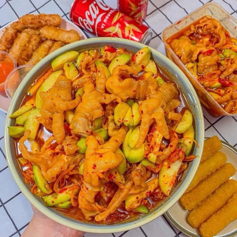 Sốt Thái Nhà Làm, Sốt Thái Trộn Chân Gà, Tai Heo, Sốt Trộn Đa Năng
