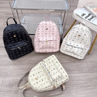 Balo Nữ Hello Kitty Trắng In Họa Tiết Dễ Thương - Chất Da PU Cao Cấp,Size 40 Quai nhỏ Phong Cách Hàn Quốc BL020