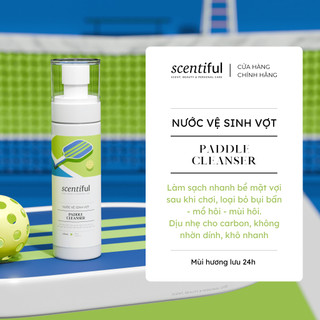 [Hỏa Tốc] Dung Dịch Xịt Vệ Sinh Vợt Pickleball | Scentiful – Làm Sạch Bụi Bẩn, Khử Mùi, Diệt Khuẩn & Bảo Vệ Bề Mặt