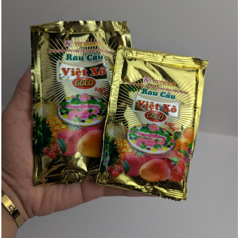 Gói (25g, 50g) Rau Cau Việt Xô AGAR - Chuyên Dùng Topping Chè, Trà Sữa ...