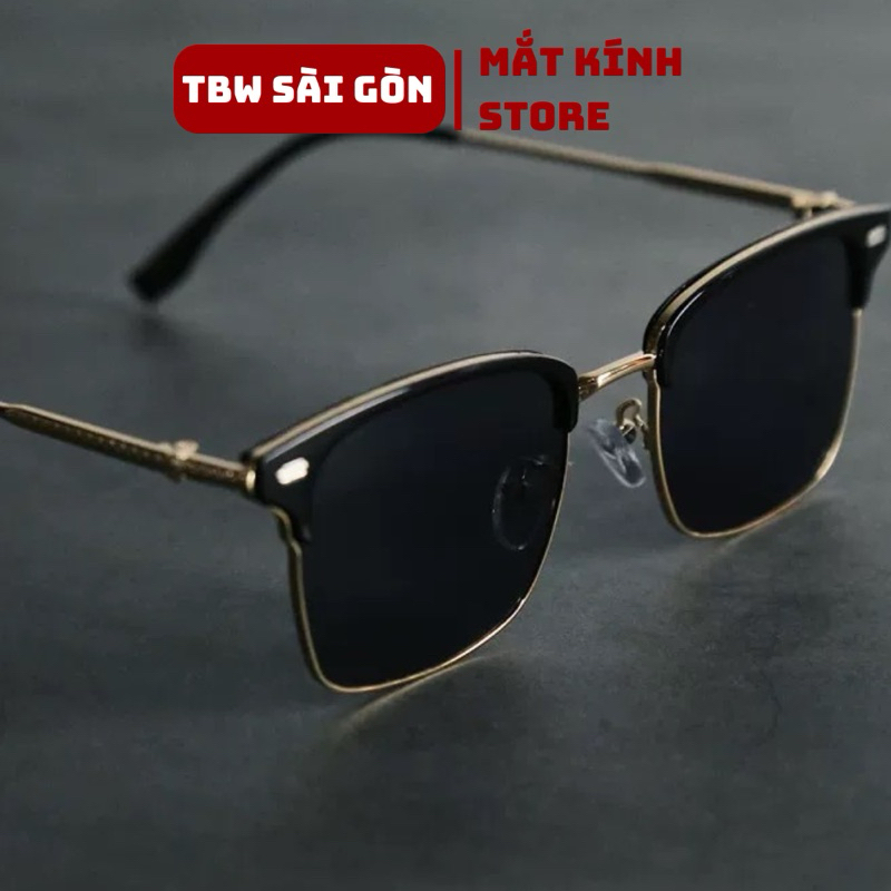 Kính râm nam AE1 – Gọng kim loại Clubmaster kính mát chống tia UV400 ...