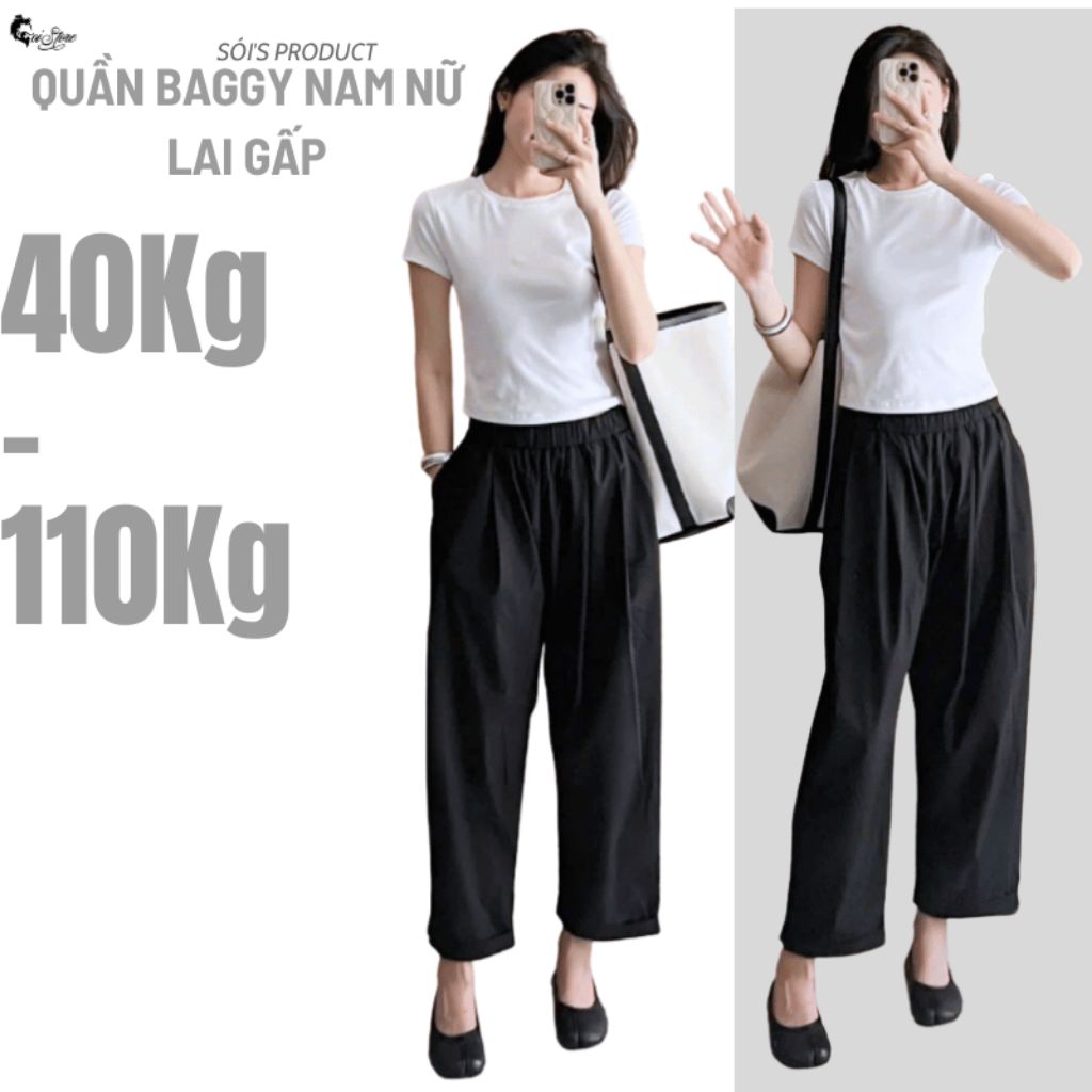 Quần Baggy 40-105KG Nam Nữ BIGSIZE thời trang - MÃ 23