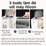 Máy Làm Đá Viên Tự Động Mini Nhập Khẩu XiaomiHicon, Tủ Máy Tự Tạo Làm Nước Đá Bi Sạch Nhanh Siêu Tốc Nhỏ Gia Đình — ảnh 4