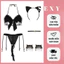 Bộ Bikini Hóa Trang Mèo Nhỏ Gợi Cảm Cuốn Hút DN11 ,Đồ ngủ Cosplay 5 Chi Tiết Mèo Nhỏ Quyến Rũ Mới