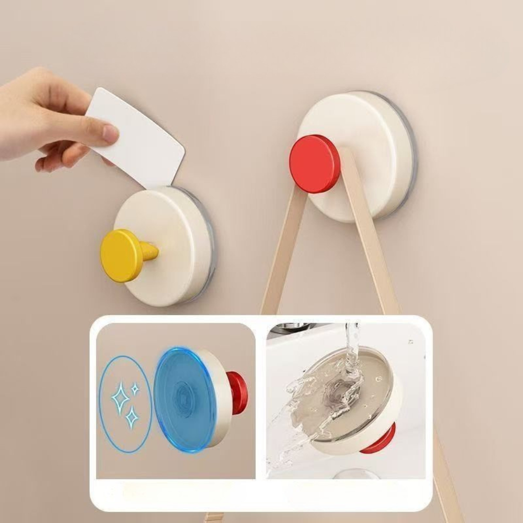 Móc Treo Đồ Dán Tường Siêu Dính Pop Up, Móc Cốc Màu Hút Chịu Lực Tốt Sử Dụng Trên Mọi Bề Mặt