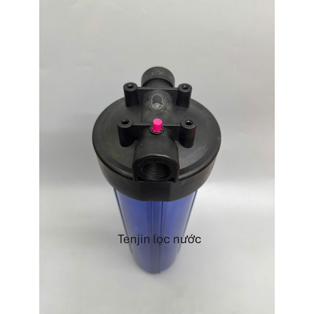 Bộ Cốc Lọc Đầu Nguồn BÉO 20 inch Kèm Lõi Cation - Giúp Hấp Thụ Canxi Trong Nước,Cốc Hàng Loại 1 Dày Dặn- Tặng Kèm Gông