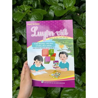 Sách - Luyện viết chữ thường, chữ hoa cỡ nhỏ, theo nhóm - Theo chương trình mới (Tím)