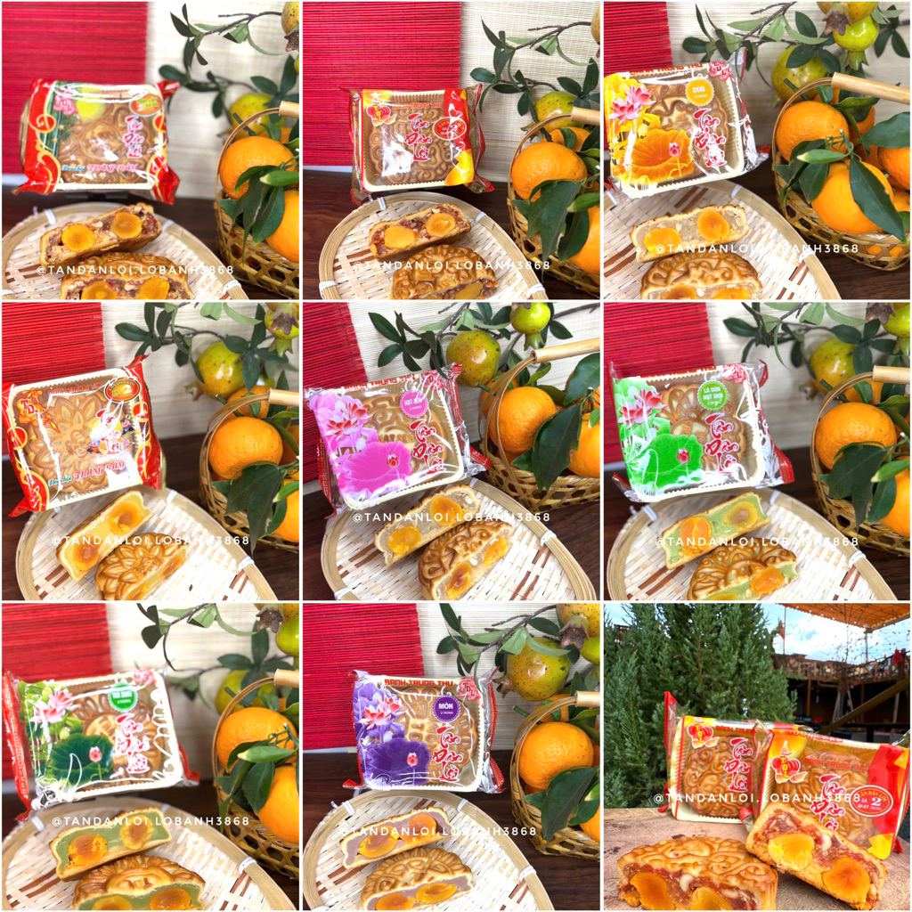 [Hạn Sử Dụng Mới] Bánh Trung Thu Tân Dân Lợi Tuỳ Chọn Đủ Vị 200g
