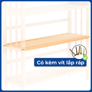Mặt Kệ Lắp Thêm, Tầng Kệ Thay Thế AUTORU HOME, Kích Thước 60cm, 90cm Dùng Cho Kệ 2,4,5 Tầng (CÓ KÈM ỐC VÍT)