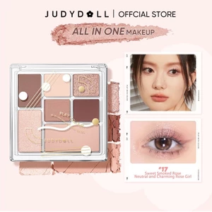 JUDYDOLL Bảng phấn mắt JUDYDOLL 7 màu Play Color ALL-IN-ONE Palette Đa năng Dễ tán 8.5g | NHÍM HOUSE