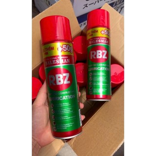 [Thùng 12 chai] Xịt bôi trơn chống gỉ rỉ sét kim loại, vệ sinh kim loại RBZ chai lớn 350G