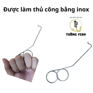 Gạt Cá Cầm Tay Câu đài  Câu đơn gạc cá vào rọng nhanh