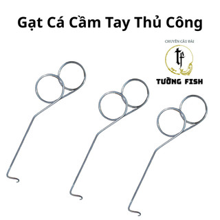 Gạt Cá Cầm Tay Câu đài  Câu đơn gạc cá vào rọng nhanh