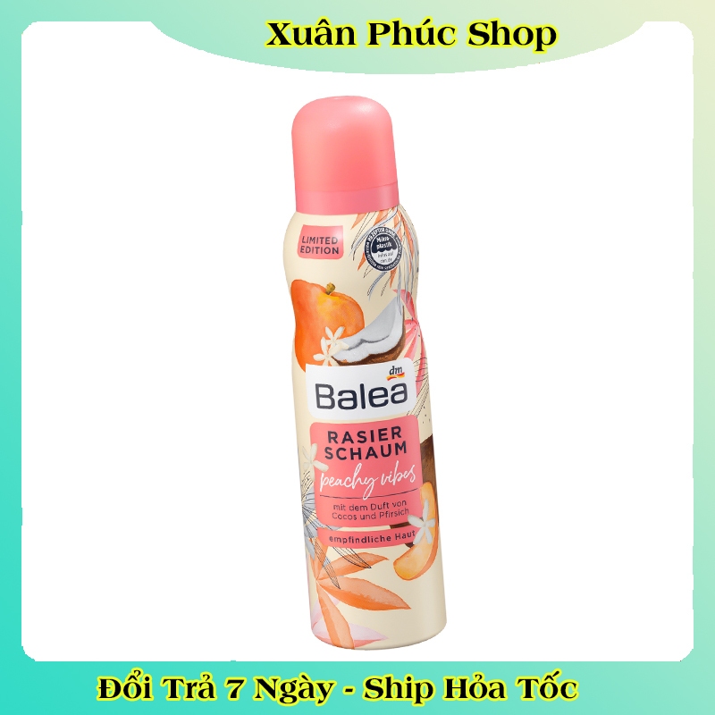 [Mẫu mới] Bọt cạo lông Balea toàn thân và bikini dành cho nữ - Nội địa Đức