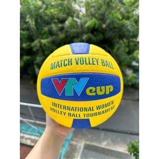 Bóng Chuyền VTV Cup - Da PU - Tặng Kim Bơm & Lưới. Hàng Chính Hãng Geru Star.