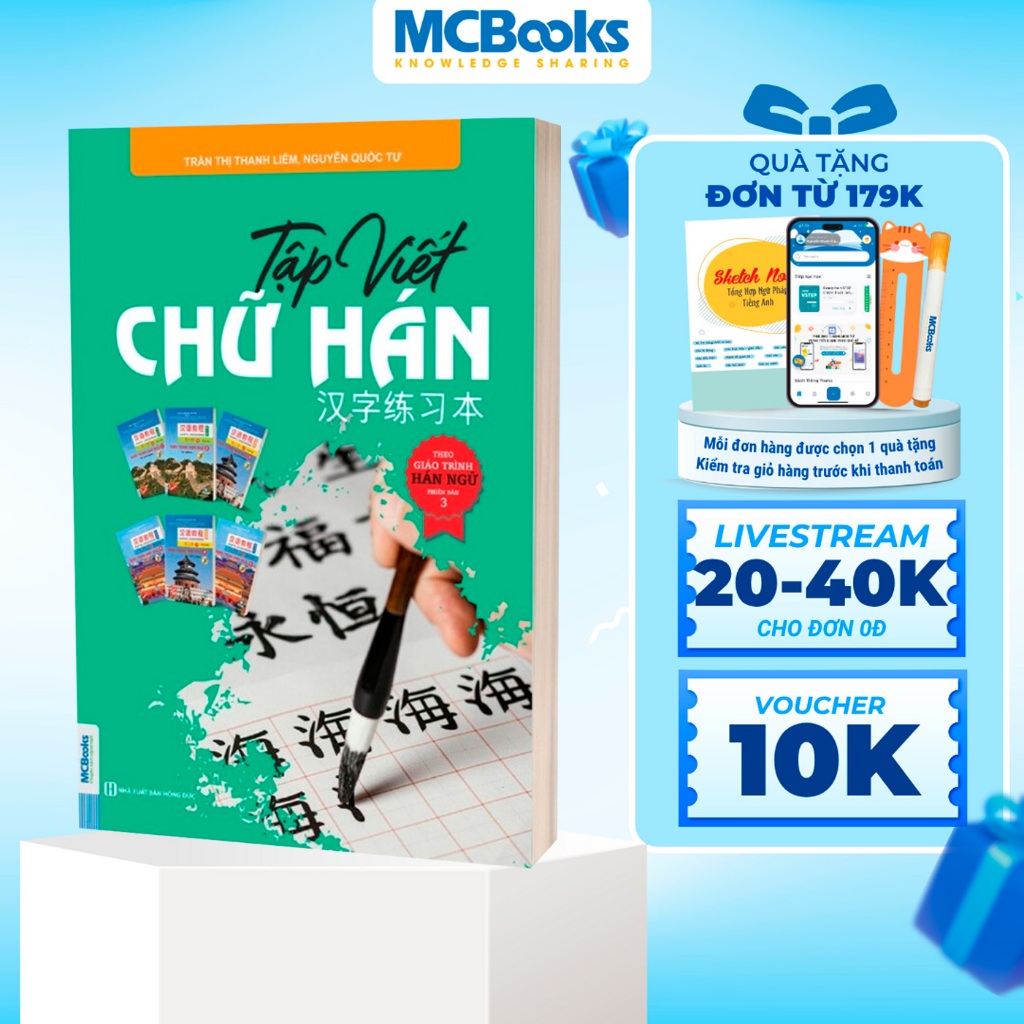 Sách - Tập viết chữ Hán theo giáo trình hán ngữ phiên bản 3