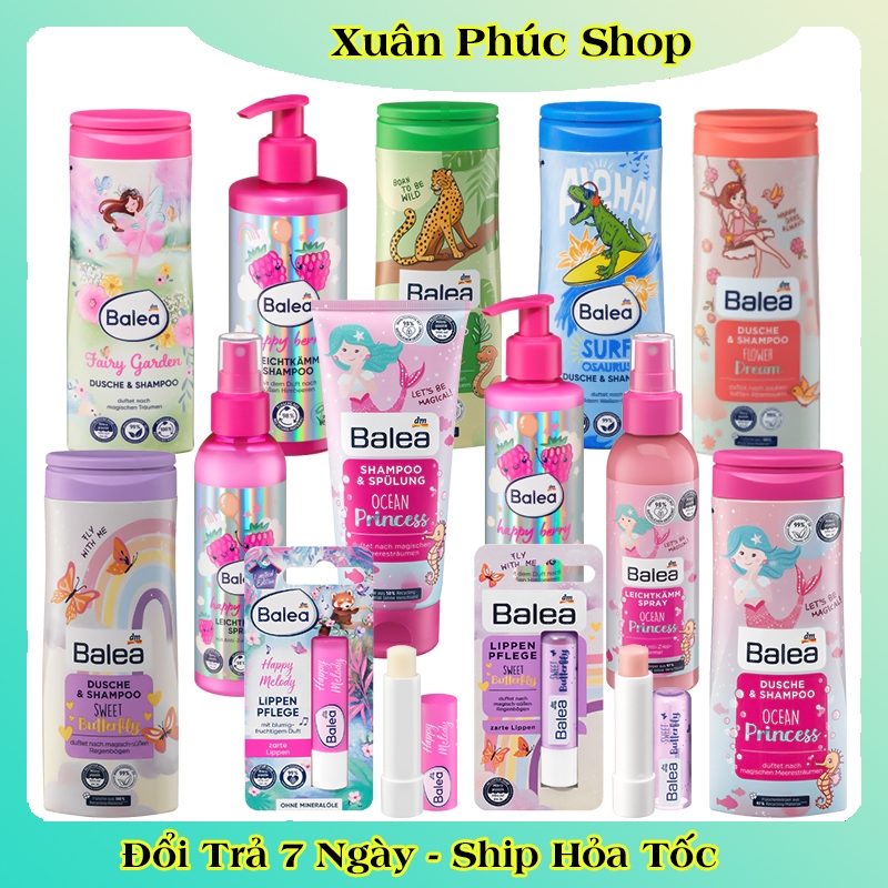 [auth] SỮA TẮM GỘI BALEA CHO BÉ CỦA ĐƯC 300ML ĐỦ BILL [Hot]