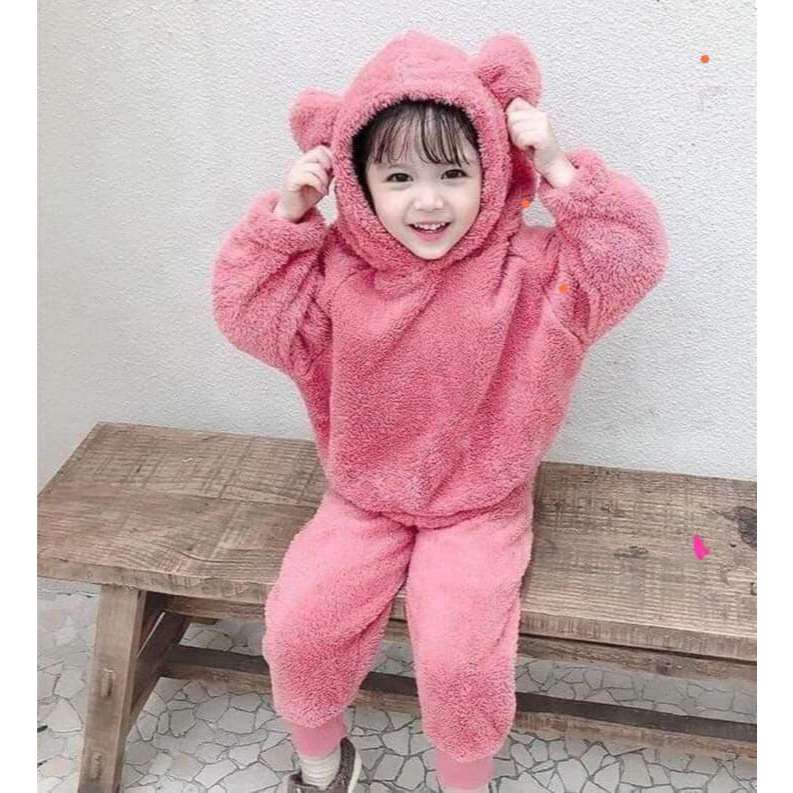 BỘ LÔNG TÉP BƯỞI 2 MẶT CHO BÉ TRAI VÀ GÁI