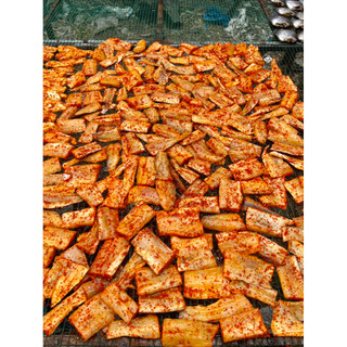 KHÔ CÁ DỨA TẨM VỊ ỚT CHUÔNG 500G(tặng kèm 1 mắm me)