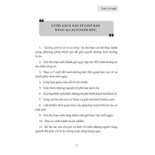 Sách - Quẳng Gánh Lo Đi Và Vui Sống - Khổ Lớn, Tái Bản 2024