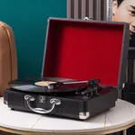 Middix Máy quay đĩa than Vali đựng máy hát Loa Bluetooth di động máy nghe nhạc máy hát đĩa Aux-in đầu ra RCA quà t — ảnh 7