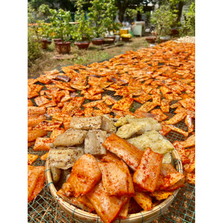 NẠC CÁ DỨA MIX 3 VỊ 500G (tặng kèm 1 hủ mắm me)