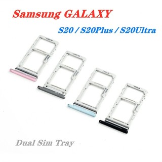 Khay sim samsung s20 ultra 2 sim, dual sim, khay đựng sim G988 sỉ