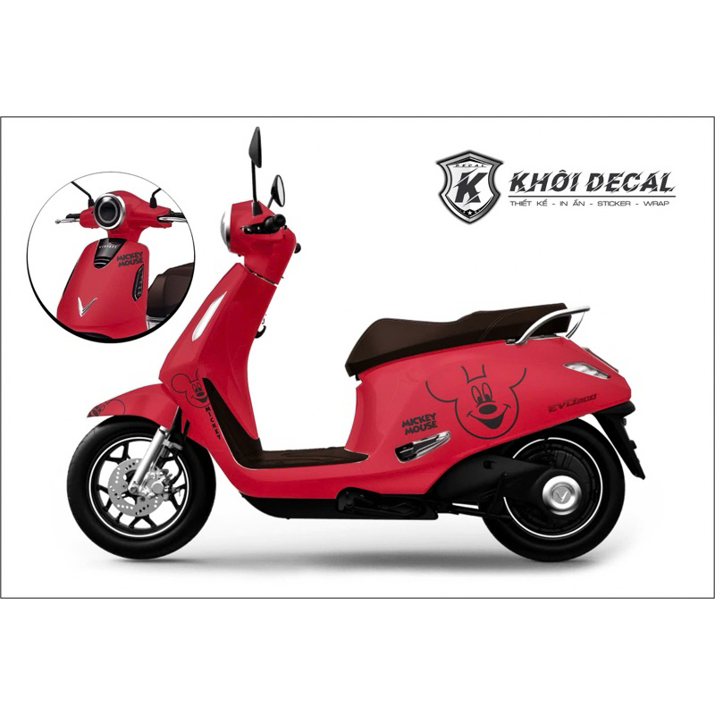 Tem xe điện EVO đẹp