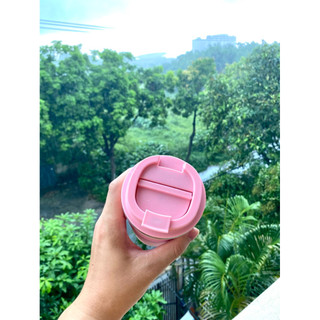 Thanh lý cốc cafe giữ nhiệt 500 ml màu hồng, đen. Themos coffee bottle pink, black, 500ml