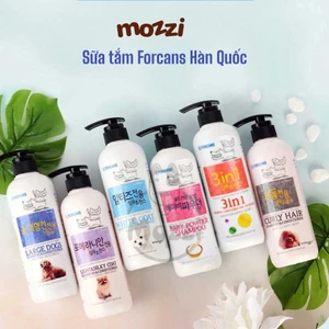 Sữa tắm Forcans Hàn Quốc cho chó mèo Chai 550ml