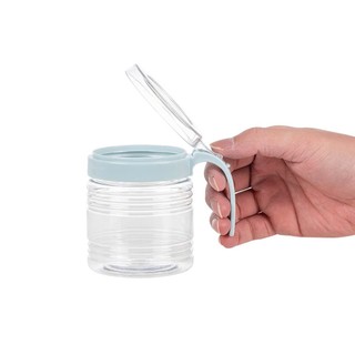 Lọ đựng gia vị cao cấp Hokori Việt Nhật bộ 2 3 có quai cầm và nắp đậy tặng kèm khay - MS: 2931/ 2932