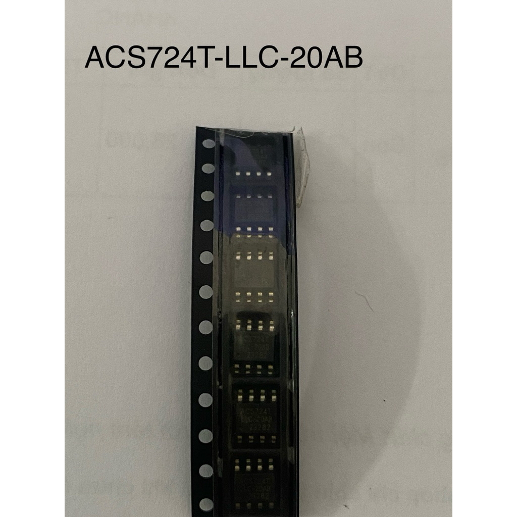 IC Cảm biến dòng ACS724LLCTR-20AB -T ACS724T LLC 20AB SOP8 Mới 100% ...