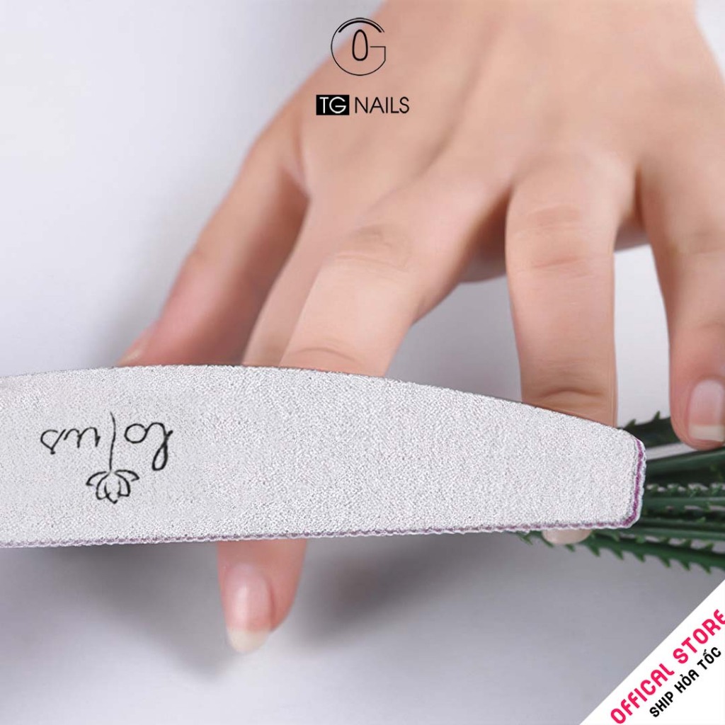 Combo 3 Dũa nail nhám trắng loại xịn nhiều kiểu dáng lựa chọn