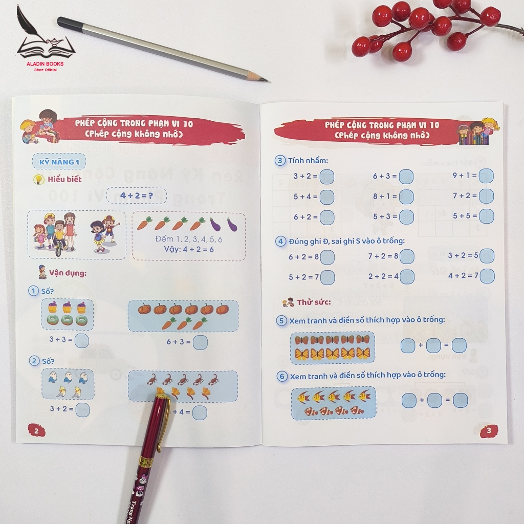 Sách - Rèn Kỹ Năng Cộng Trừ Trong Phạm Vi 100 – Bí Quyết Học Giỏi Toán Cho Trẻ 6-7 Tuổi
