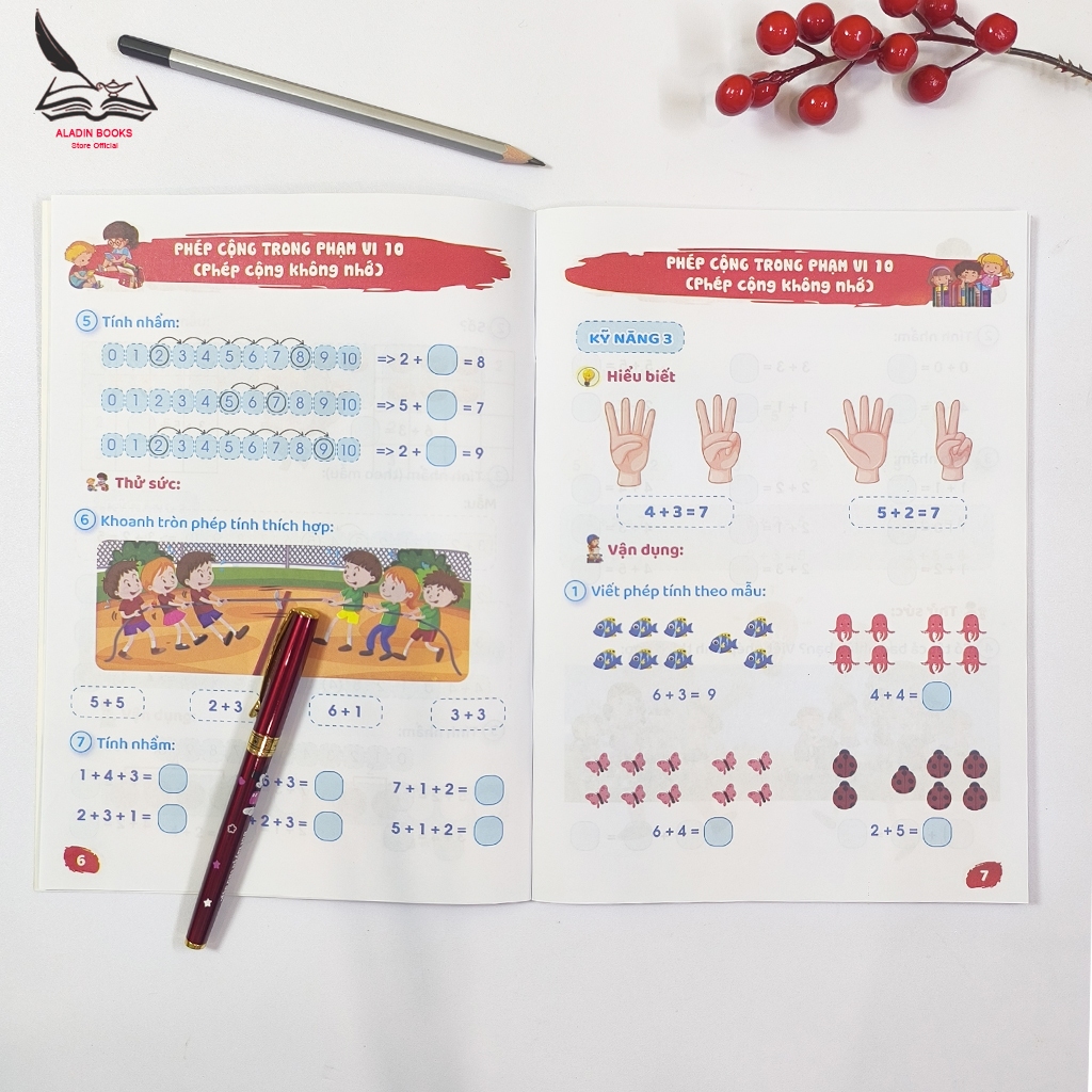 Sách - Rèn Kỹ Năng Cộng Trừ Trong Phạm Vi 100 – Bí Quyết Học Giỏi Toán Cho Trẻ 6-7 Tuổi