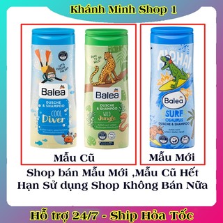 [auth] Sữa tắm gội Balea cho bé trai và bé gái 300ml- Nội địa Đức Đủ Bill [Hot]